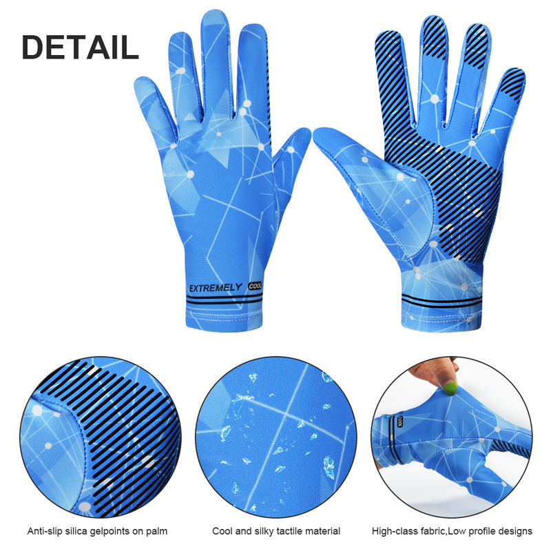 Load image into Gallery viewer, Cycling Gloves Touchscreen Full Finger Sun UV Protection UPF 50+ Summer Gloves for Driving Fishing
