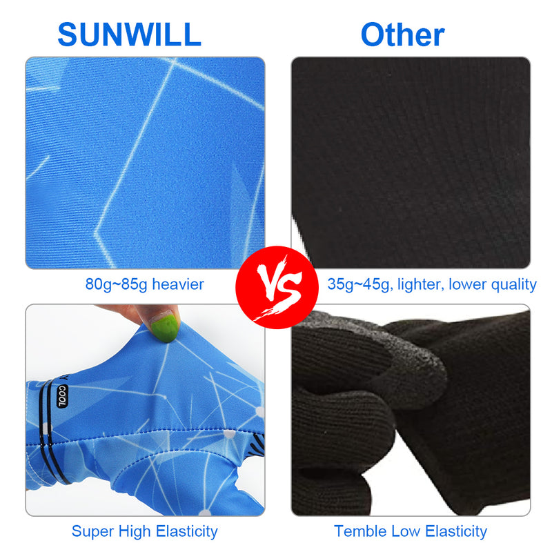 Load image into Gallery viewer, Cycling Gloves Touchscreen Full Finger Sun UV Protection UPF 50+ Summer Gloves for Driving Fishing