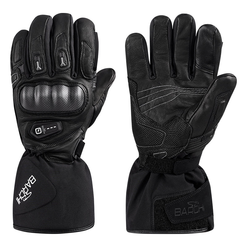 Load image into Gallery viewer, SNOW DEER Heated Gloves for Men Women Heated Motorcycle Glove Electric Waterproof Heating Gloves Touchscreen Rechargeable Battery Hand Warmers w/ 12V Motorcycle Wire for Outdoor Work Snowmobiles