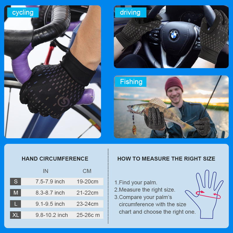 Load image into Gallery viewer, Bike Gloves - Summer Thin Touch Screen Cycling Gloves for Driving, Running, Hiking
