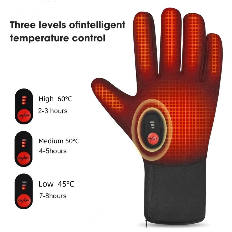 Load image into Gallery viewer, SNOW DEER Heated Gloves for Men Women, Touchscreen, Waterproof, Outdoor & Indoor Hand Warmers for Climbing,Motorcycling,Skiing