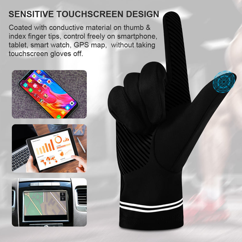 Load image into Gallery viewer, Cycling Gloves Touchscreen Full Finger Sun UV Protection UPF 50+ Summer Gloves for Driving Fishing