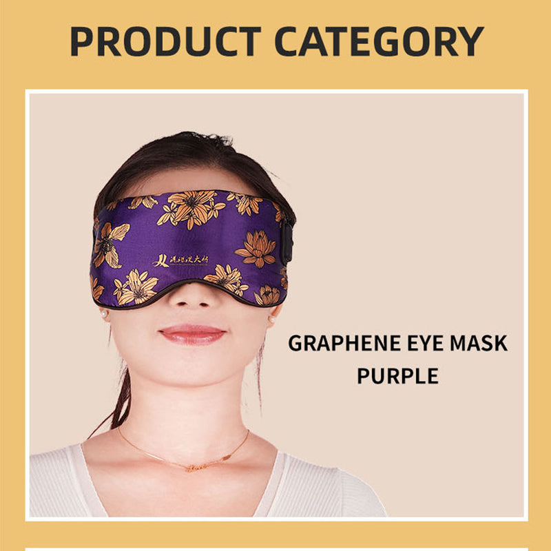 Load image into Gallery viewer, Silk Massage Heating Eye Mask Vibration