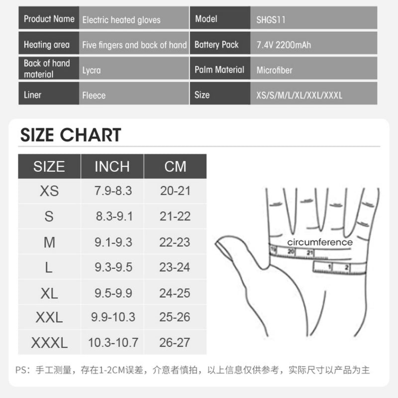 Load image into Gallery viewer, SNOW DEER Heated Gloves for Men Women, Touchscreen, Waterproof, Outdoor & Indoor Hand Warmers for Climbing,Motorcycling,Skiing