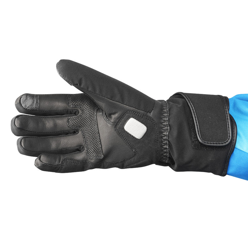 Load image into Gallery viewer, SNOW DEER Heated Gloves for Men Women, Temperature Display Heated Motorcycle Gloves, 2200mAh Rechargeable Battery Winter Gloves for Skiing Motorcycle Cycling Fishing Hunting