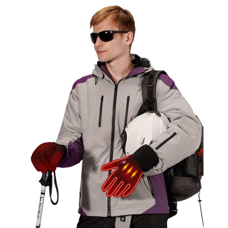 Load image into Gallery viewer, Snow Deer Heated Glove for Men Women, Rechargeable Battery Electric Savior Heated Gloves, Winter Warm Glove for Arthritis Raynaud, Gloves Riding Ski Snowboarding Hiking Cycling Hand Warmers