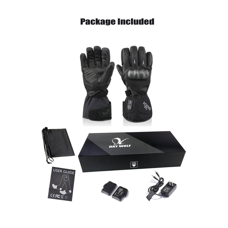 Load image into Gallery viewer, Snow Deer 12V Waterproof Heated Motorcycle Gloves