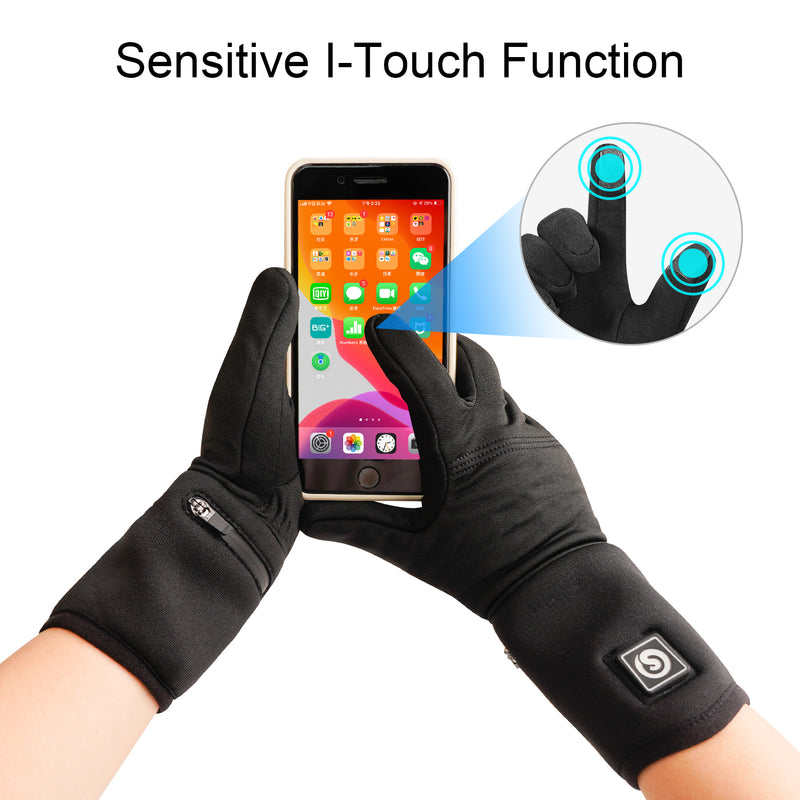 Load image into Gallery viewer, Snow Deer Heated Breathable Thin Glove Liners