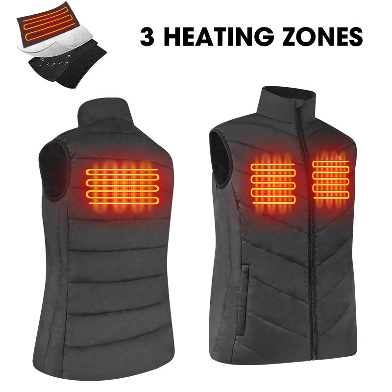 Load image into Gallery viewer, SNOW DEER Women's Lightweight 5V 10000mah Electric Heated Vest