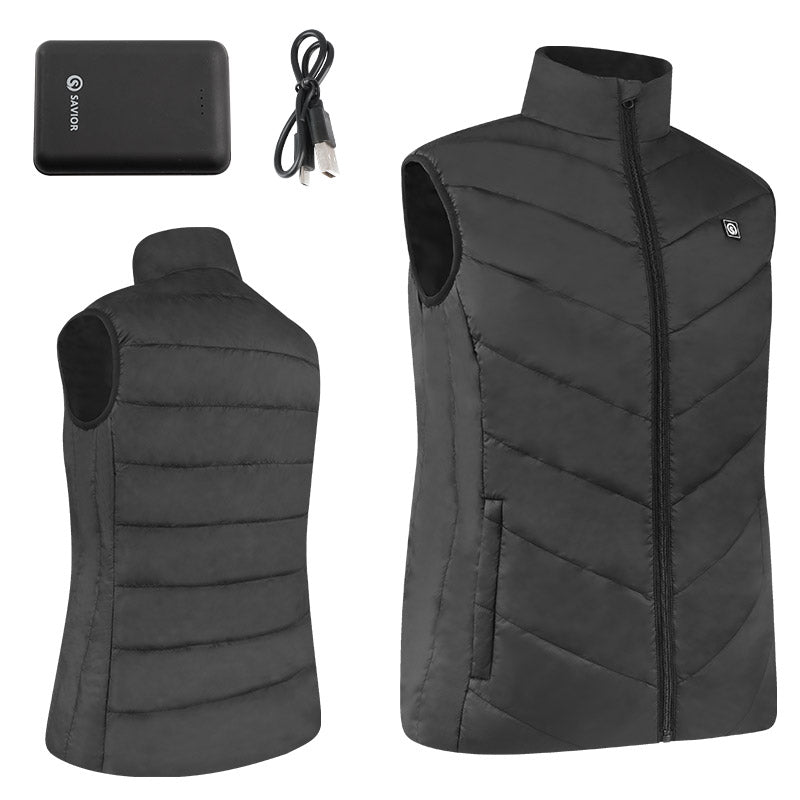 Load image into Gallery viewer, SNOW DEER Women's Lightweight 5V 10000mah Electric Heated Vest