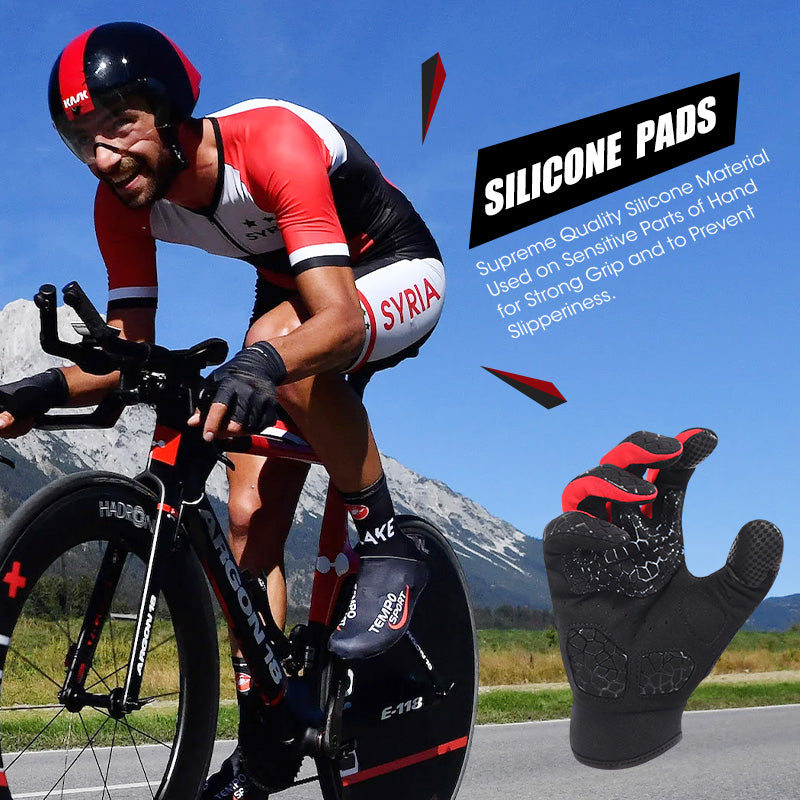 Load image into Gallery viewer, SNOW DEER Workout Gloves, Full Finger Padded Palm Weight Lifting Gym Gloves for Men & Women, Touch Screen Fingertips Washable Grip Gloves