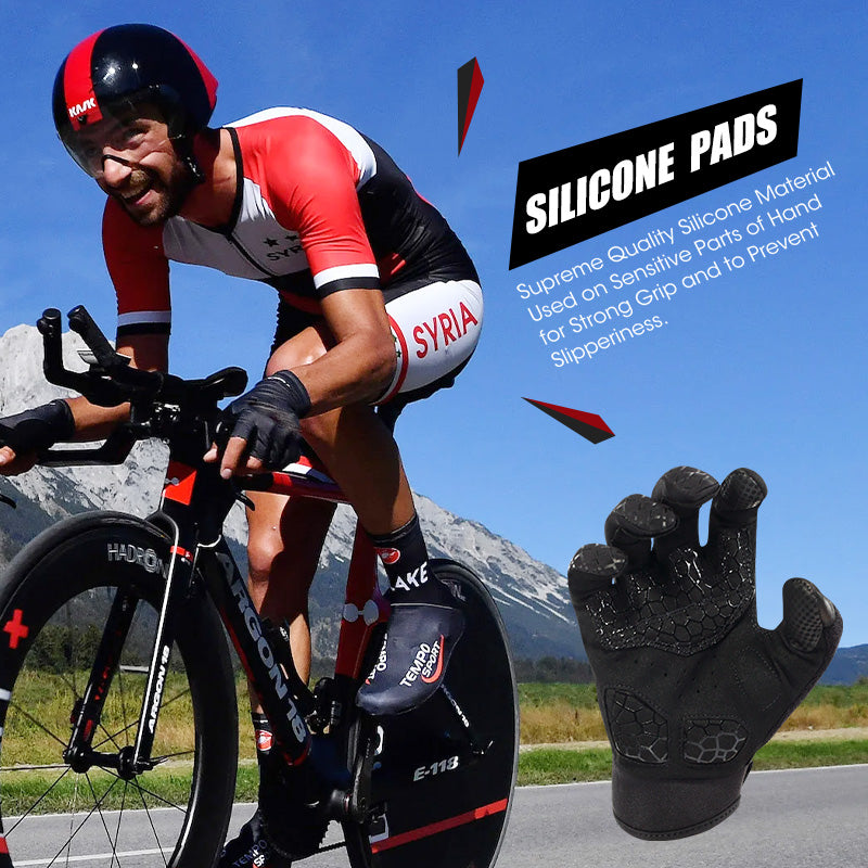 Load image into Gallery viewer, SNOW DEER Workout Gloves, Full Finger Padded Palm Weight Lifting Gym Gloves for Men & Women, Touch Screen Fingertips Washable Grip Gloves