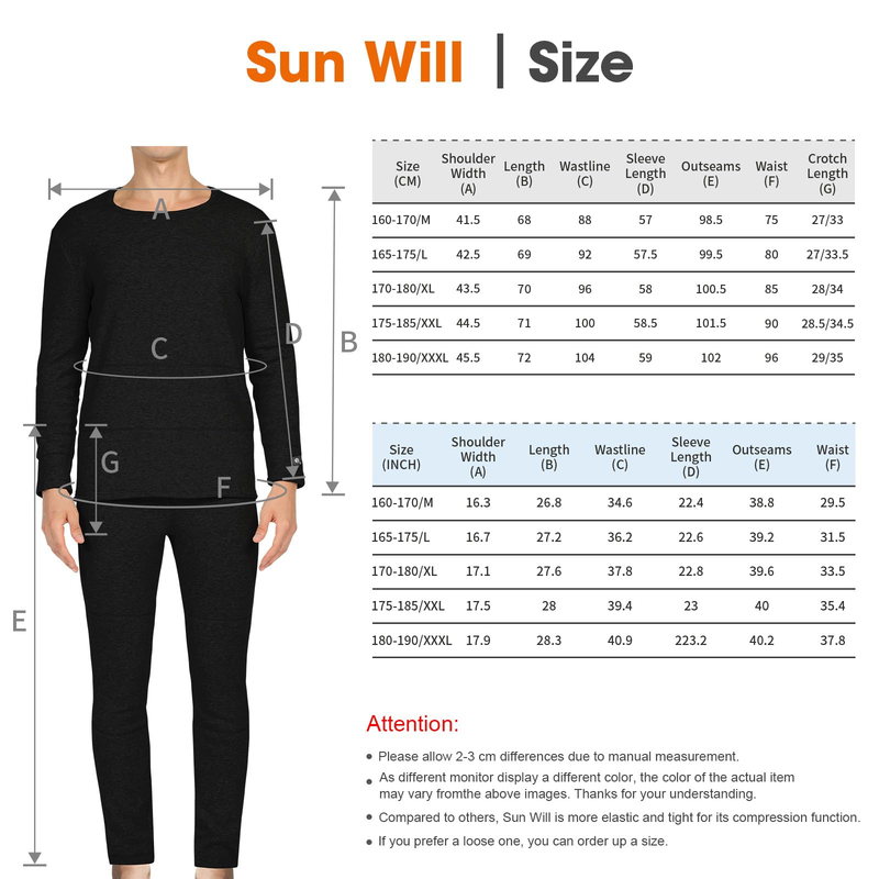 Load image into Gallery viewer, SNOW DEER Men's Heated Thermal Underwear Set - Rechargeable, 3 Heat Settings, Winter Warmth for Outdoor & Indoor