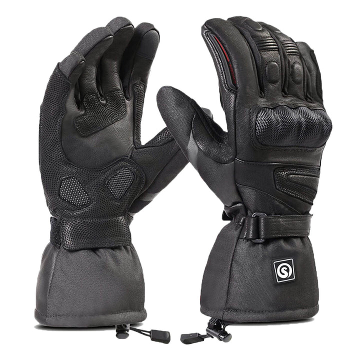 Load image into Gallery viewer, https://www.walmart.com/ip/SNOW-DEER-Upgraded-Heated-Gloves-for-Men-Women-Rechargeable-Electric-Mittens-with-Battery-Display-Waterproof-for-Skiing-Hiking-Winter-Work/16921117582