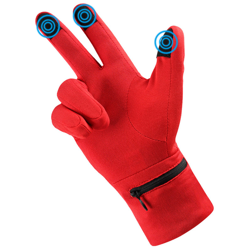 Load image into Gallery viewer, Snow deer Unisex Heated Glove Liners Rechargeable Battery Electric Heated Gloves Winter Warm Glove Liners for Arthritis Raynaud Thin Gloves Riding Ski Snowboarding Hiking Cycling Hand Warmers