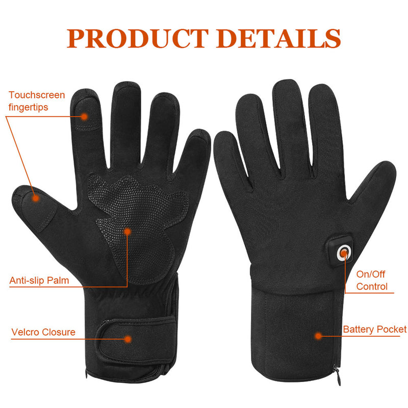 Load image into Gallery viewer, Snow Deer Heated Glove for Men Women, Rechargeable Battery Electric Savior Heated Gloves, Winter Warm Glove for Arthritis Raynaud, Gloves Riding Ski Snowboarding Hiking Cycling Hand Warmers