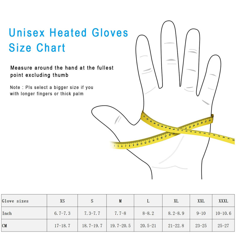 Load image into Gallery viewer, SNOW DEER Heated Motorcycle Gloves - 7.4V Electric Rechargeable Battery Waterproof Gloves for Men Women,Winter Biking Cycling Hunting Fishing Skiing Riding Powered Gloves