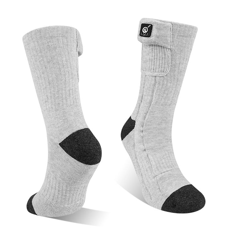 Load image into Gallery viewer, SNOW DEER Heated Socks, Rechargeable Electric Socks with 3 Heat Settings, 10 Hours Heating time Winter Foot Warmers with Large Capacity Batteries for Men/Women