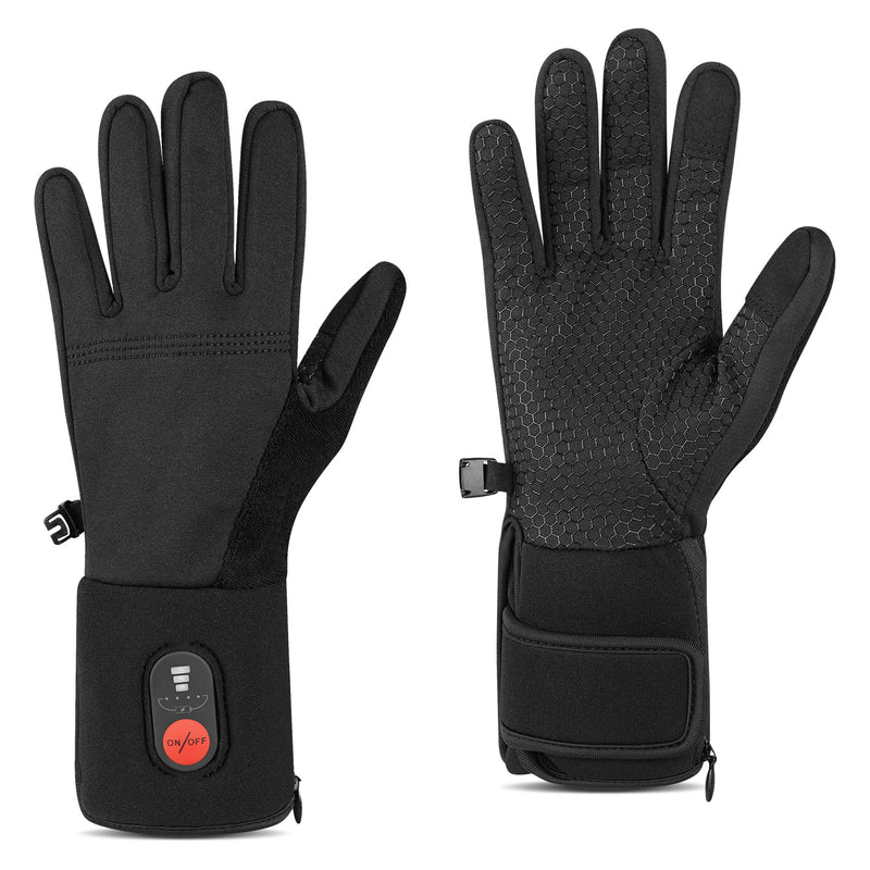 Load image into Gallery viewer, Snow Deer Liners Heated Gloves for Men Women Hand Warmer Rechargeable Electric Battery Ski Snowboarding Hiking Cycling Hunting Thin Gloves