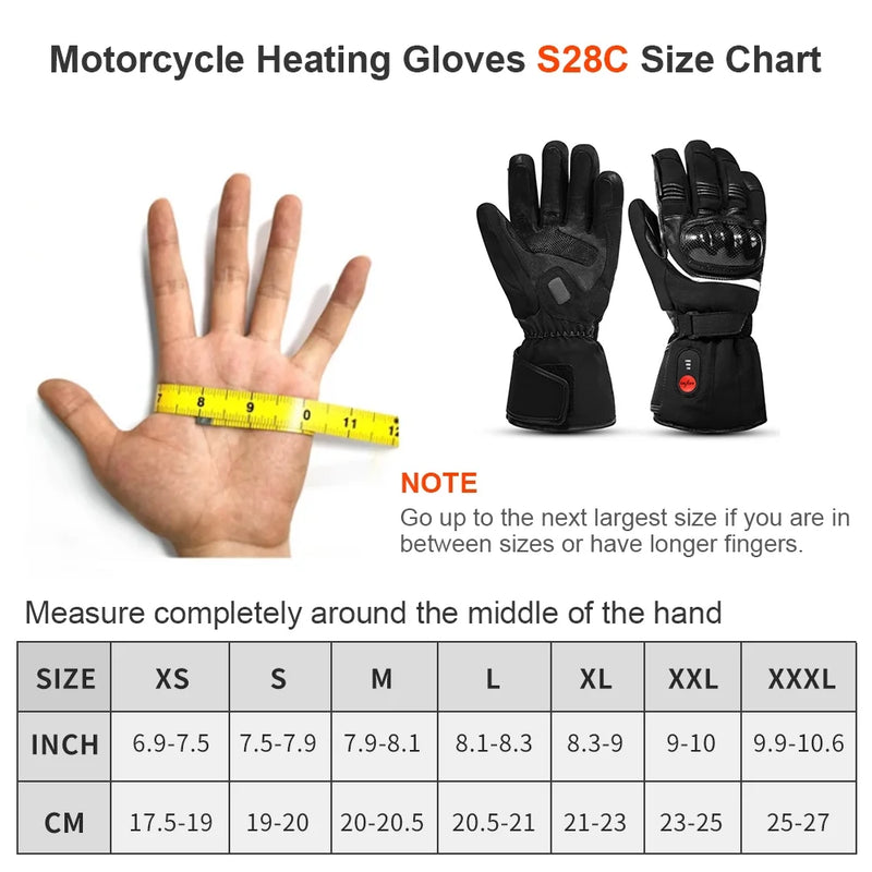 Load image into Gallery viewer, Snow Deer Heated Gloves for Men Women Rechargeable Electric Heated Gloves Heated Skiing Glove for Snowboarding Motocycle Gloves