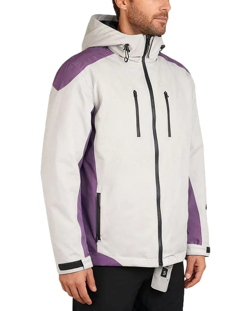Load image into Gallery viewer, SNOW DEER Heated Ski Jacket – Lightweight, Slim Fit, 3 Heating Zones, Fast Warm-Up, 7.4V 5200mAh Battery