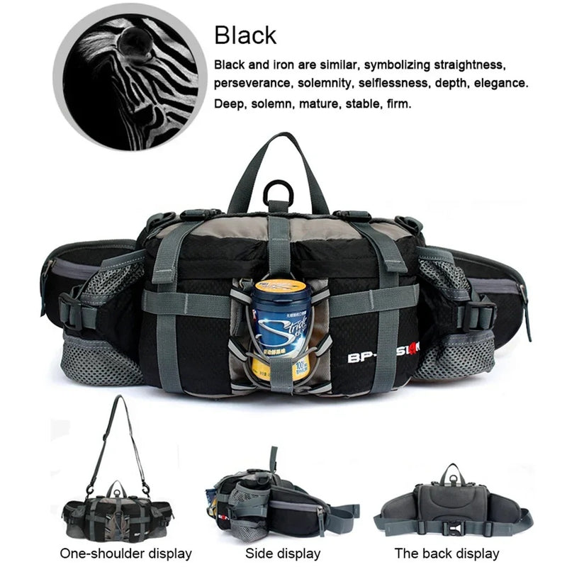 Load image into Gallery viewer, Portable Outdoor Sports Waist Pack 5L Waterproof Hiking Shoulder Bag Cycle Camping Travel Men Women Unisex Waterproof Waist Bag

