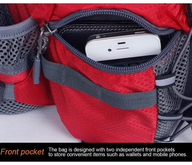 Load image into Gallery viewer, Portable Outdoor Sports Waist Pack 5L Waterproof Hiking Shoulder Bag Cycle Camping Travel Men Women Unisex Waterproof Waist Bag
