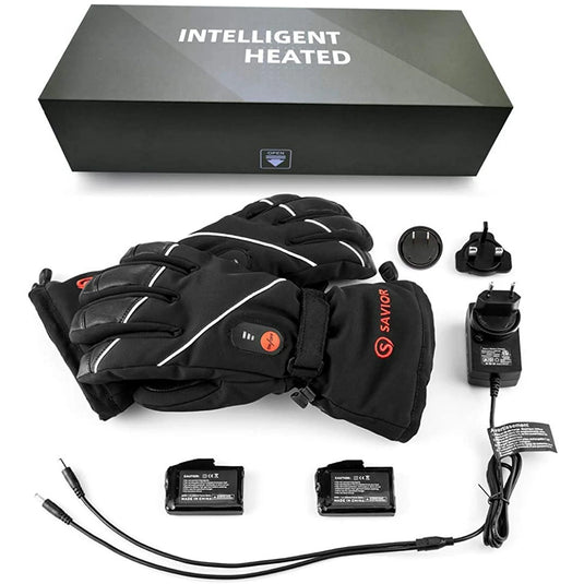 Snow Deer Heated Gloves for Men Women, Rechargeable Electric Heated Gloves ,Heated Skiing Gloves and Snowboarding Gloves