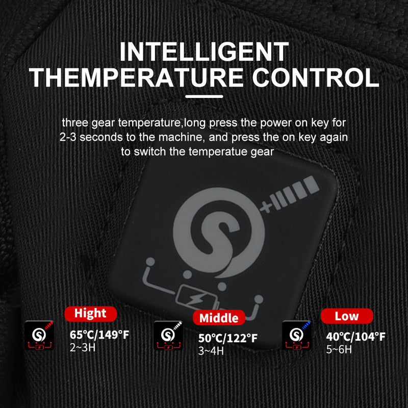 Load image into Gallery viewer, SNOW DEER Rechargeable Heated Gloves for Men &amp; Women - 7.4V 2200mAh Battery, Waterproof, Touchscreen - Ideal for Skiing, Cycling, Hunting &amp; Winter Adventures
