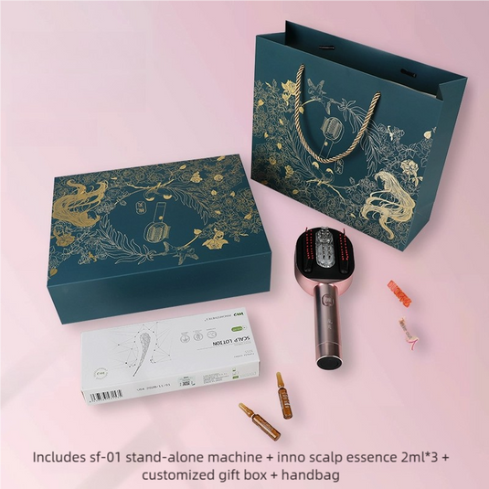 Red Light Scalp Massager Comb | 3 Modes, Waterproof, Rechargeable | Relaxation & Scalp Care Tool