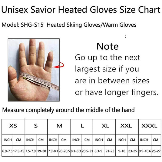 Snow Deer Heated Gloves for Men Women, Rechargeable Electric Heated Gloves ,Heated Skiing Gloves and Snowboarding Gloves