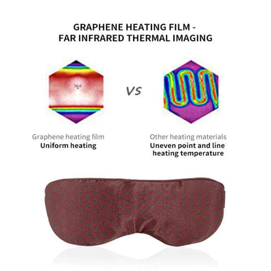 Silk Massage Heating Eye Mask Vibration