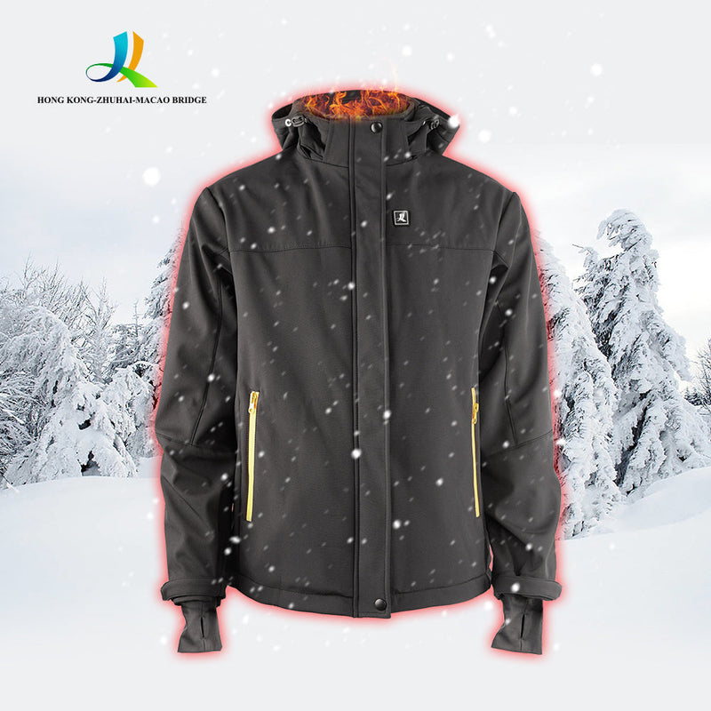 Load image into Gallery viewer, Snow Deer 7.4V Men&#39;s Waterproof Battery Heated Jackets
