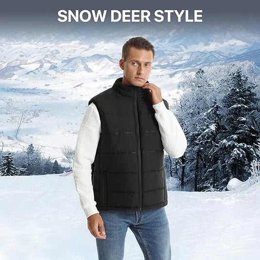 SNOW DEER Heated Vest for Women Men, Heated Jacket Clothing with Battery Pack Included Electric Heating for Hunting Fishing