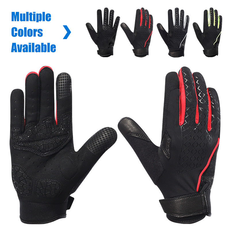 Load image into Gallery viewer, SNOW DEER Workout Gloves, Full Finger Padded Palm Weight Lifting Gym Gloves for Men &amp; Women, Touch Screen Fingertips Washable Grip Gloves
