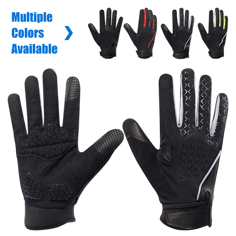 Load image into Gallery viewer, SNOW DEER Workout Gloves, Full Finger Padded Palm Weight Lifting Gym Gloves for Men &amp; Women, Touch Screen Fingertips Washable Grip Gloves
