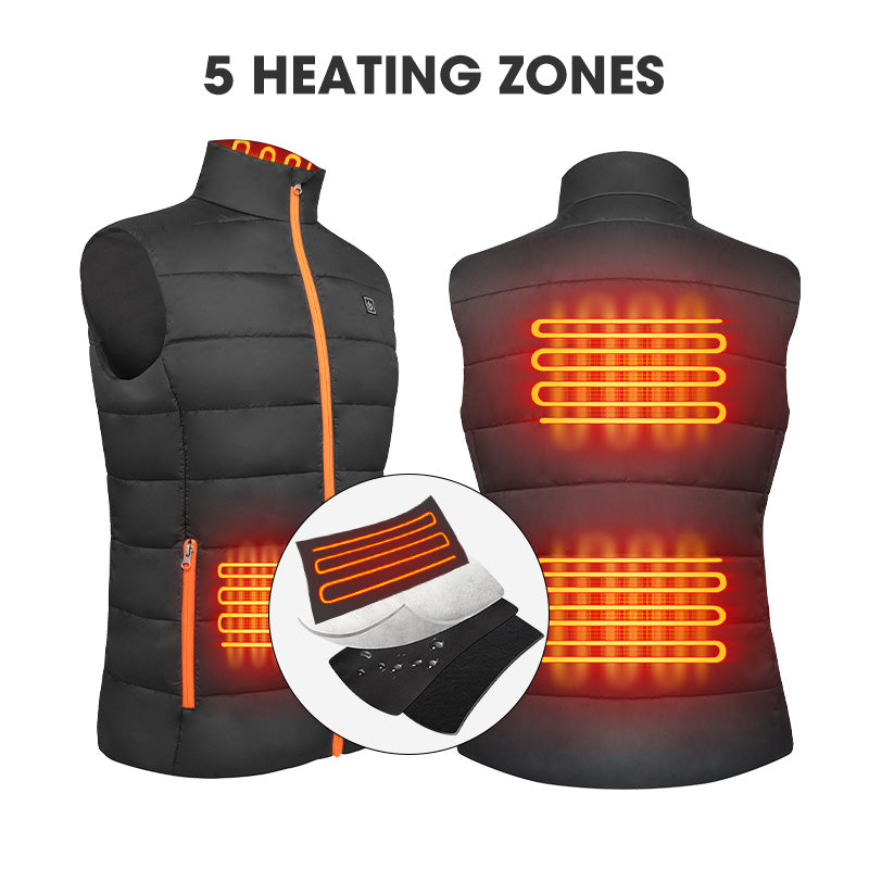 Load image into Gallery viewer, SNOW DEER Women&#39;s 5V 10000mah Heated Vest Up To 4XL
