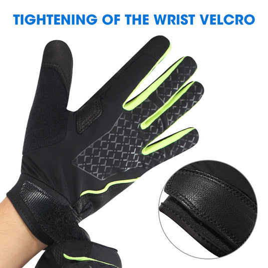 SNOW DEER Workout Gloves, Full Finger Padded Palm Weight Lifting Gym Gloves for Men & Women, Touch Screen Fingertips Washable Grip Gloves