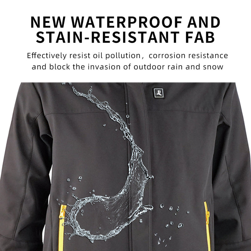 Load image into Gallery viewer, Snow Deer 7.4V Men&#39;s Waterproof Battery Heated Jackets
