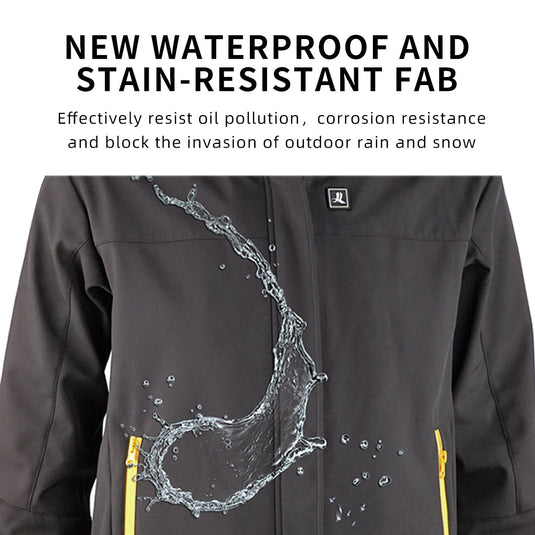 Snow Deer 7.4V Men's Waterproof Battery Heated Jackets