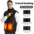 SNOW DEER Heated Vest for Women Men, Heated Jacket Clothing with Battery Pack Included Electric Heating for Hunting Fishing