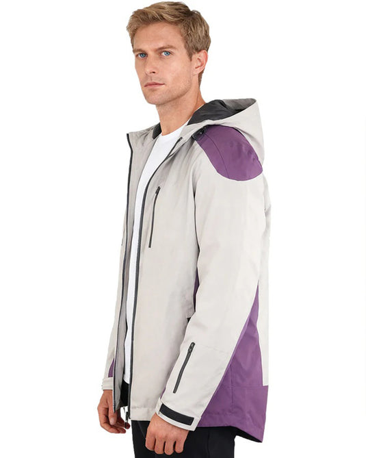 SNOW DEER Heated Ski Jacket – Lightweight, Slim Fit, 3 Heating Zones, Fast Warm-Up, 7.4V 5200mAh Battery