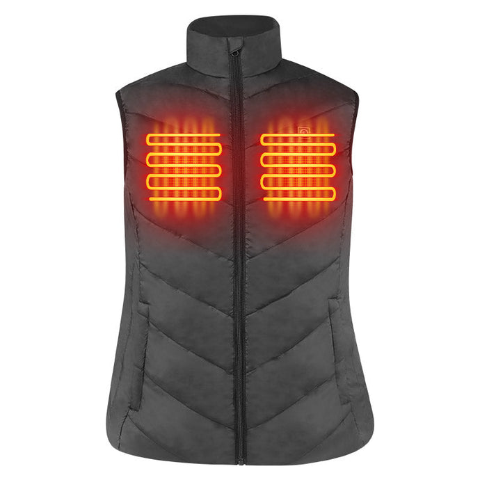 Savior Women's Lightweight 5V 10000mah Electric Heated Vest