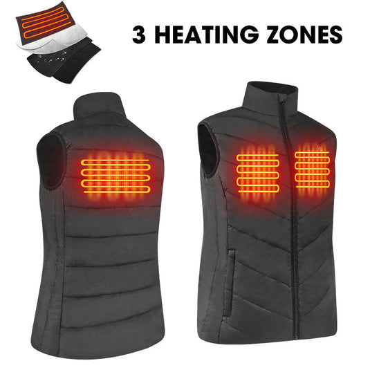 SNOW DEER Women's Lightweight 5V 10000mah Electric Heated Vest