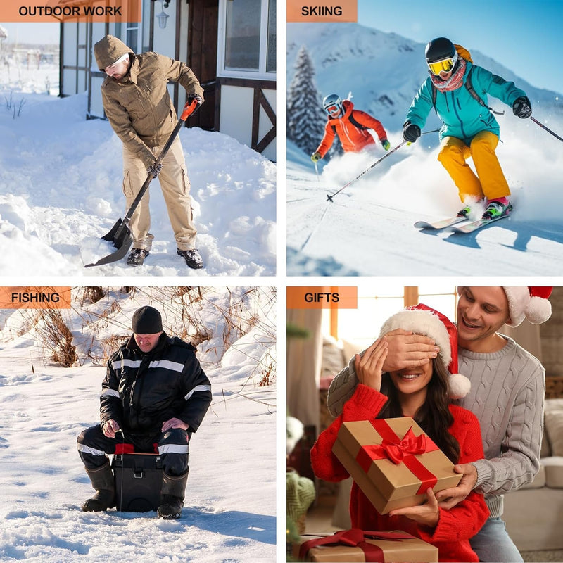 Load image into Gallery viewer, SNOW DEER Heated Jacket for Men with Battery Pack Included - Windproof Heated Coats for Men with Smart Temperature Control
