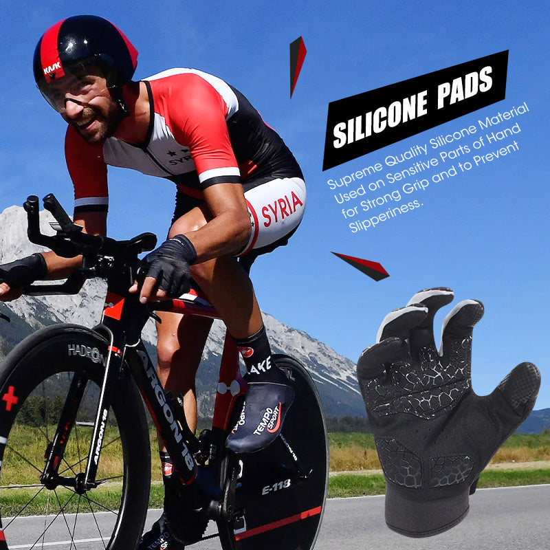 Load image into Gallery viewer, SNOW DEER Workout Gloves, Full Finger Padded Palm Weight Lifting Gym Gloves for Men &amp; Women, Touch Screen Fingertips Washable Grip Gloves

