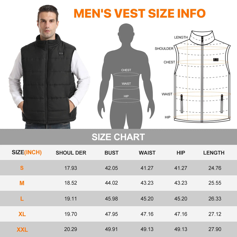 Load image into Gallery viewer, SNOW DEER Heated Vest for Women Men, Heated Jacket Clothing with Battery Pack Included Electric Heating for Hunting Fishing
