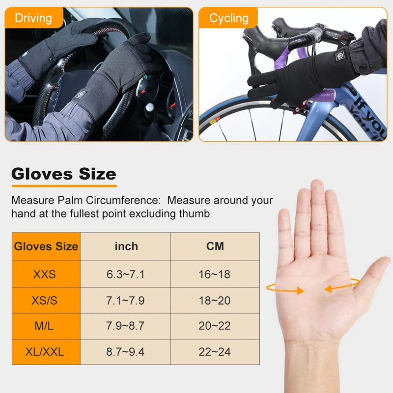 Load image into Gallery viewer, Snow Deer Heated Gloves Mittens for Men Women Supreme Feel Rechargeable Electric Battery Ski Snowboarding Hiking Cycling Hunting Gloves Hand Warmer Gift Idea
