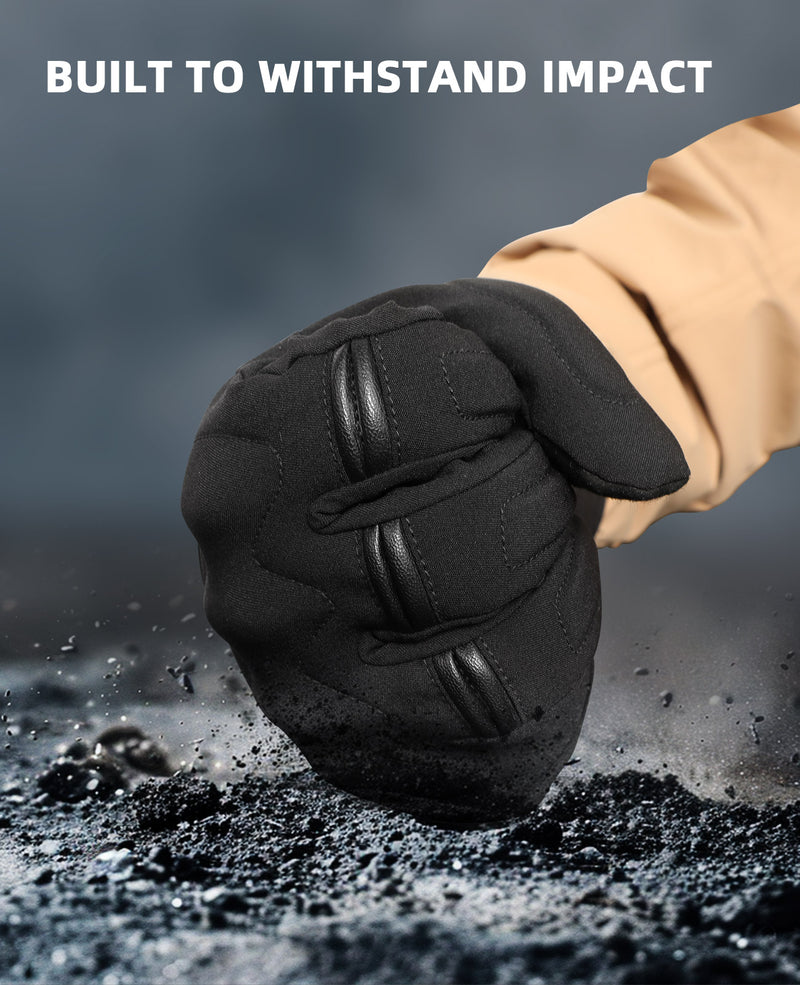 Load image into Gallery viewer, SNOWYES Heated Motorcycle Gloves - 7.4V 2200mAh Electric Winter Gear for Men &amp; Women, Rechargeable for Motorcycle Commuting, Touring, Skiing &amp; Outdoor, Windproof &amp; Water-Resistant, Touchscreen Design
