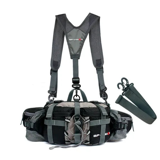 Portable Outdoor Sports Waist Pack 5L Waterproof Hiking Shoulder Bag Cycle Camping Travel Men Women Unisex Waterproof Waist Bag